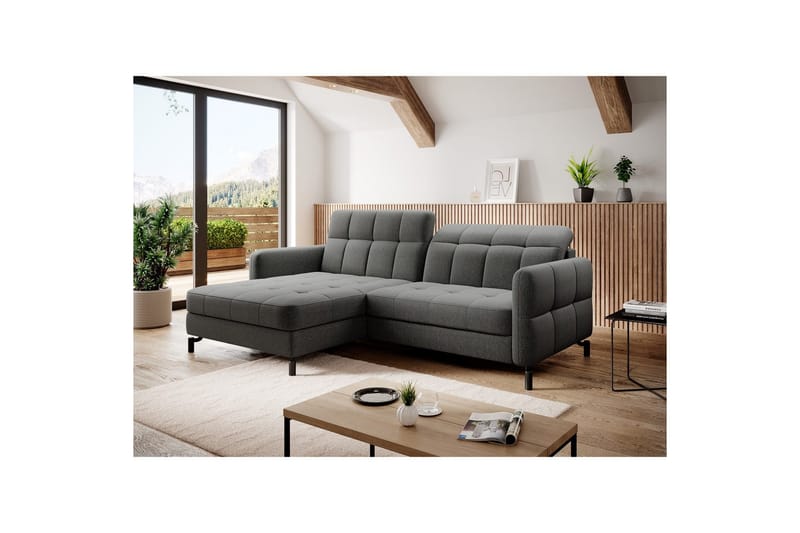 Hörnsoffa Eltap Lorelle 225x160x105 cm - Sawana 21, Vänster - Möbler - Vardagsrum - Bäddsoffor