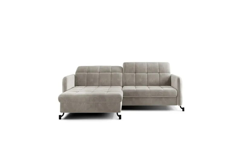 Hörnsoffa Eltap Lorelle 225x160x105 cm, Paros 02, Beige, Vänster