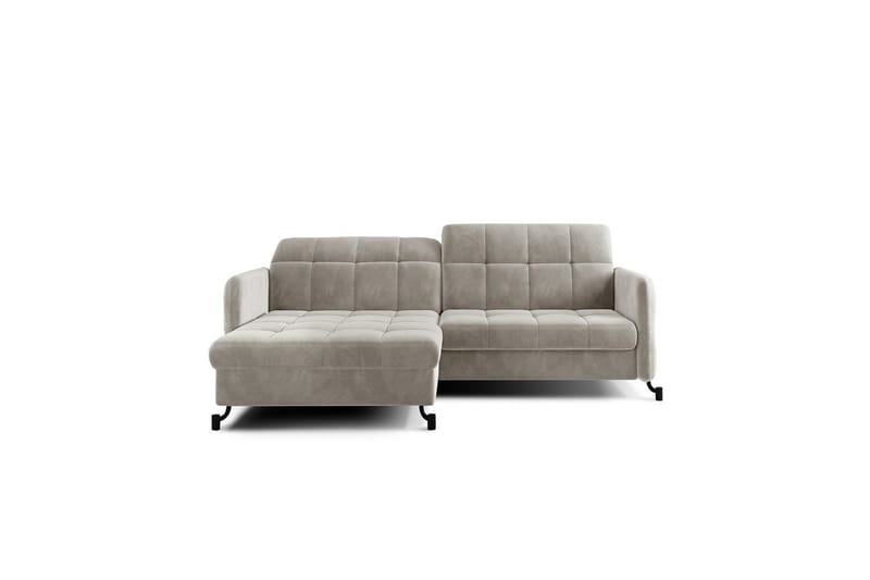 Hörnsoffa Eltap Lorelle 225x160x105 cm - Paros 02, Beige, Vänster - Möbler - Vardagsrum - Bäddsoffor