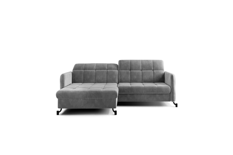 Hörnsoffa Eltap Lorelle 225x160x105 cm - Paros 05, Ljusgrå, Vänster - Möbler - Vardagsrum - Bäddsoffor