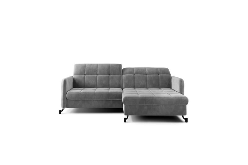 Hörnsoffa Eltap Lorelle 225x160x105 cm - Paros 05, Ljusgrå, Höger - Möbler - Vardagsrum - Bäddsoffor
