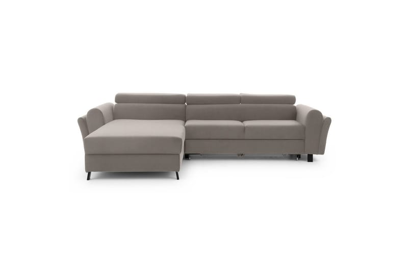 Hörnsoffa Eltap Mariall 288x200x92 cm - Paros 02, Beige, Vänster - Möbler - Vardagsrum - Bäddsoffor