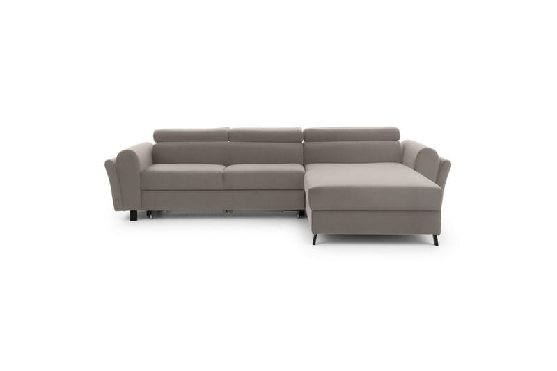 Hörnsoffa Eltap Mariall 288x200x92 cm - Paros 02, Beige, Höger - Möbler - Vardagsrum - Bäddsoffor