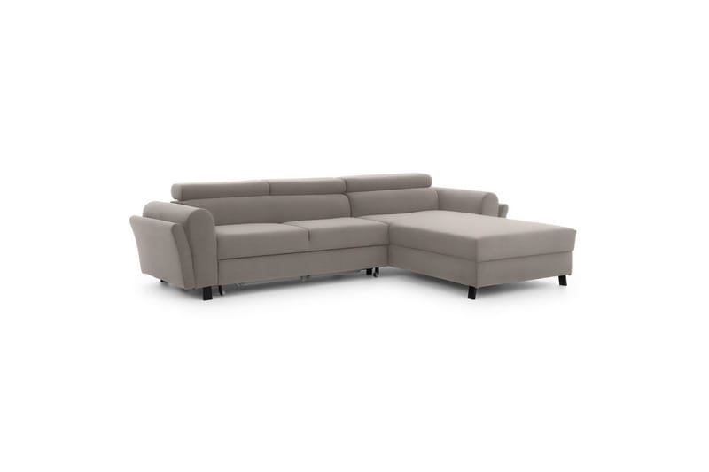 Hörnsoffa Eltap Mariall 288x200x92 cm - Paros 02, Beige, Höger - Möbler - Vardagsrum - Bäddsoffor