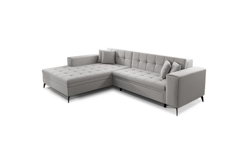Hörnsoffa Eltap Solange 292x196x84 cm - Överdrag 02, Beige, Vänster - Möbler - Vardagsrum - Bäddsoffor