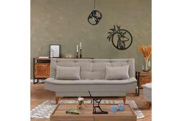 Hunterville Bäddsoffa 3-sits 106x186 - Cream - Möbler - Vardagsrum - Bäddsoffor