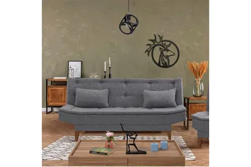Hunterville Bäddsoffa 3-sits 106x188 - Mörkgrå - Möbler - Vardagsrum - Bäddsoffor