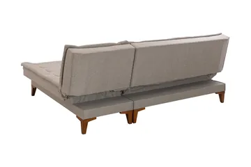Hunterville Bäddsoffa m. Divan 4-sits 107x205 - Cream - Möbler - Vardagsrum - Bäddsoffor