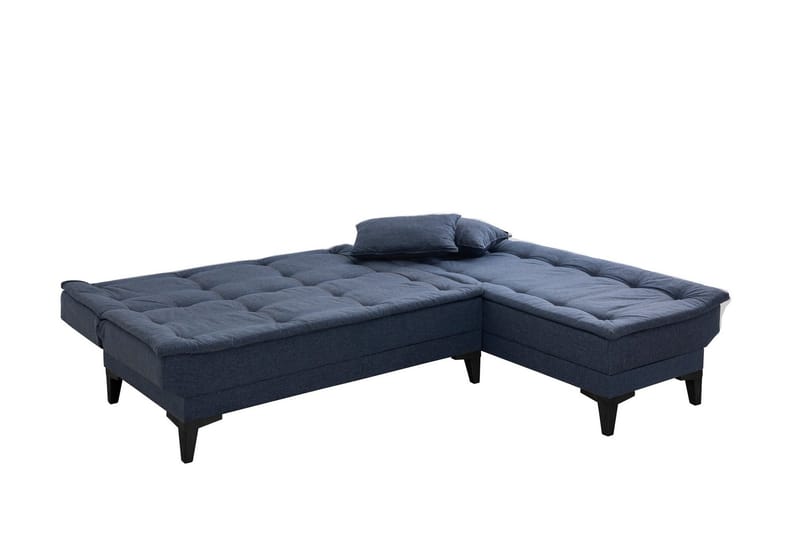 Hunterville Bäddsoffa m. Divan 4-sits - Marinblå - Möbler - Vardagsrum - Bäddsoffor