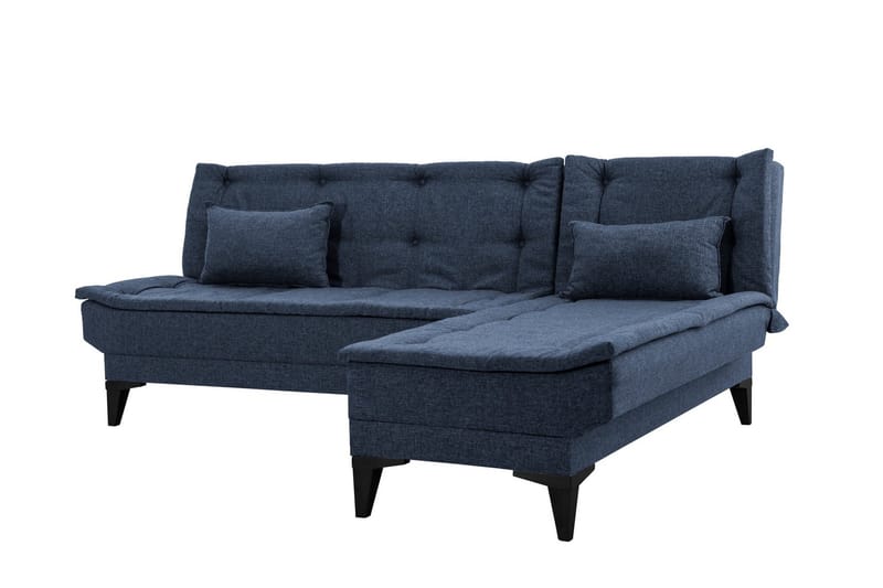 Hunterville Bäddsoffa m. Divan 4-sits - Marinblå - Möbler - Vardagsrum - Bäddsoffor