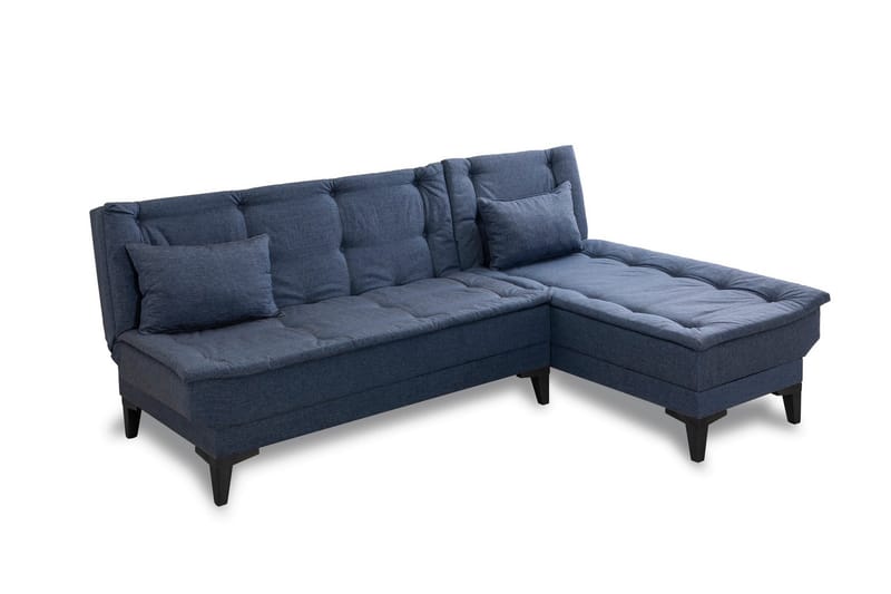 Hunterville Bäddsoffa m. Divan 4-sits - Marinblå - Möbler - Vardagsrum - Bäddsoffor