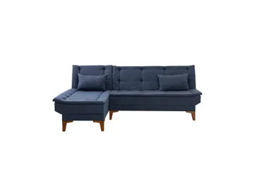 Hunterville Bäddsoffa m. Divan 4-sits - Mörkblå - Möbler - Vardagsrum - Bäddsoffor
