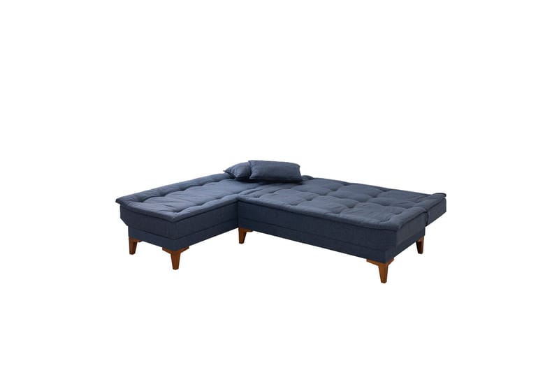 Hunterville Bäddsoffa m. Divan 4-sits - Mörkblå - Möbler - Vardagsrum - Bäddsoffor