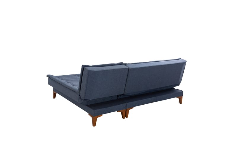 Hunterville Bäddsoffa m. Divan 4-sits - Mörkblå - Möbler - Vardagsrum - Bäddsoffor