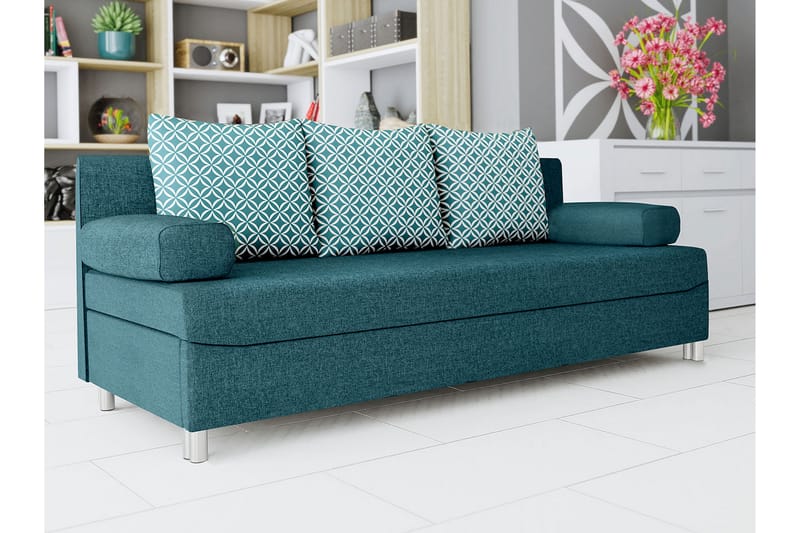 HUVEHULTÖ Bäddsoffa 192x80x80 cm - Blå - Möbler - Vardagsrum - Bäddsoffor