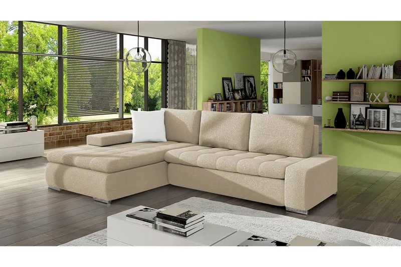 Irja Bäddsoffa m. Divan L-formad - Möbler - Vardagsrum - Bäddsoffor