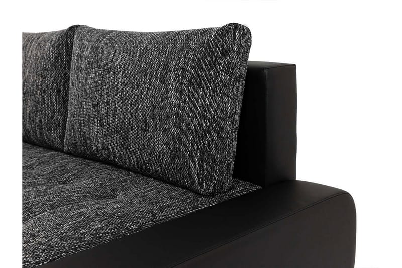 Irja Bäddsoffa med Divan 3-sits i Konstläder - Vit/Grå - Möbler - Vardagsrum - Bäddsoffor