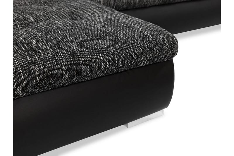 Irja Bäddsoffa med Divan 3-sits i Konstläder - Vit/Grå - Möbler - Vardagsrum - Bäddsoffor