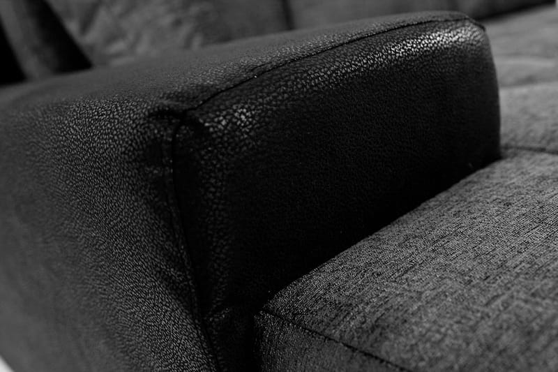 Irja Divanbäddsoffa 3-sits Vändbar - Svart - Möbler - Vardagsrum - Bäddsoffor