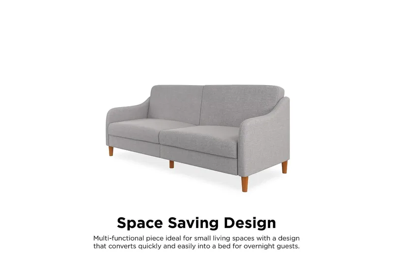 Jasper 2-sits Bäddsoffa Ljusgrå - Dorel Home - Möbler - Vardagsrum - Bäddsoffor