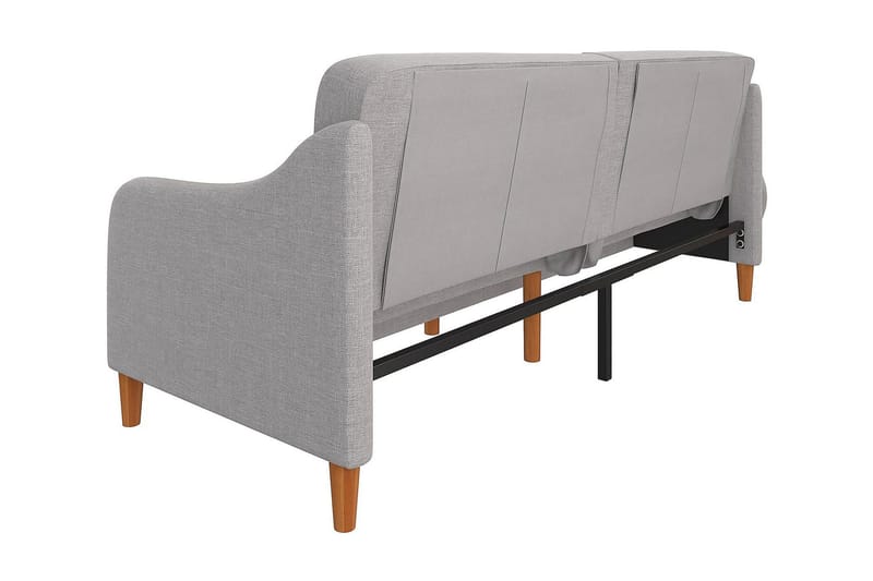 Jasper 2-sits Bäddsoffa Ljusgrå - Dorel Home - Möbler - Vardagsrum - Bäddsoffor
