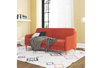 Jasper 2-sits Bäddsoffa Orange - Dorel Home - Möbler - Vardagsrum - Bäddsoffor