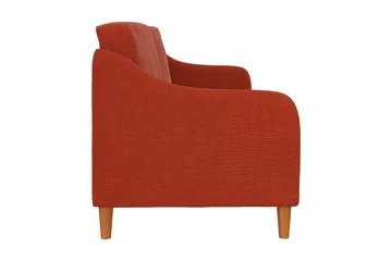 Jasper 2-sits Bäddsoffa Orange - Dorel Home - Möbler - Vardagsrum - Bäddsoffor