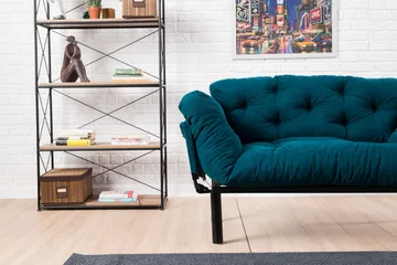 Jenica Bäddsoffa 2-sits - Blågrön - Möbler - Vardagsrum - Bäddsoffor