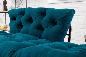 Jenica Bäddsoffa 2-sits - Blågrön - Möbler - Vardagsrum - Bäddsoffor