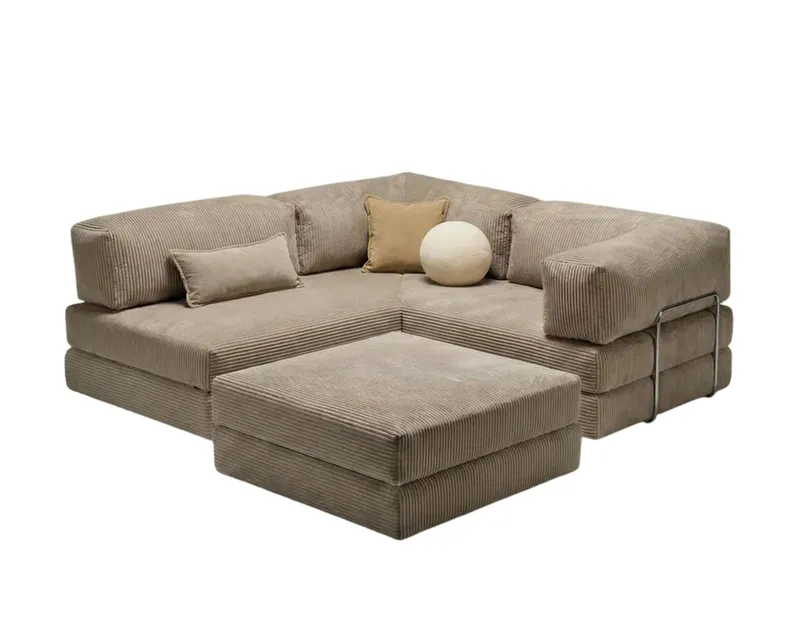 Jenor 4-sits Hörnbäddsoffa - Möbler - Vardagsrum - Bäddsoffor - Hörnbäddsoffa