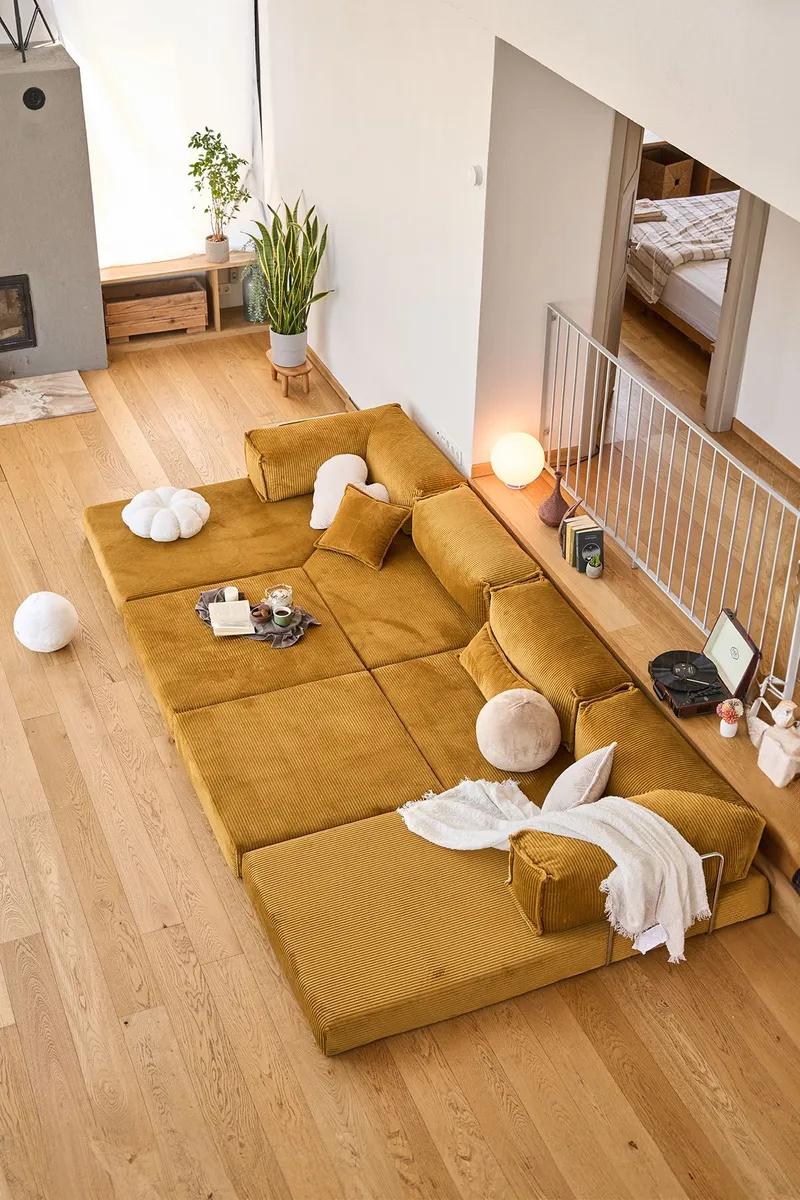 Jenor 4-sits Hörnbäddsoffa - Möbler - Vardagsrum - Bäddsoffor - Hörnbäddsoffa
