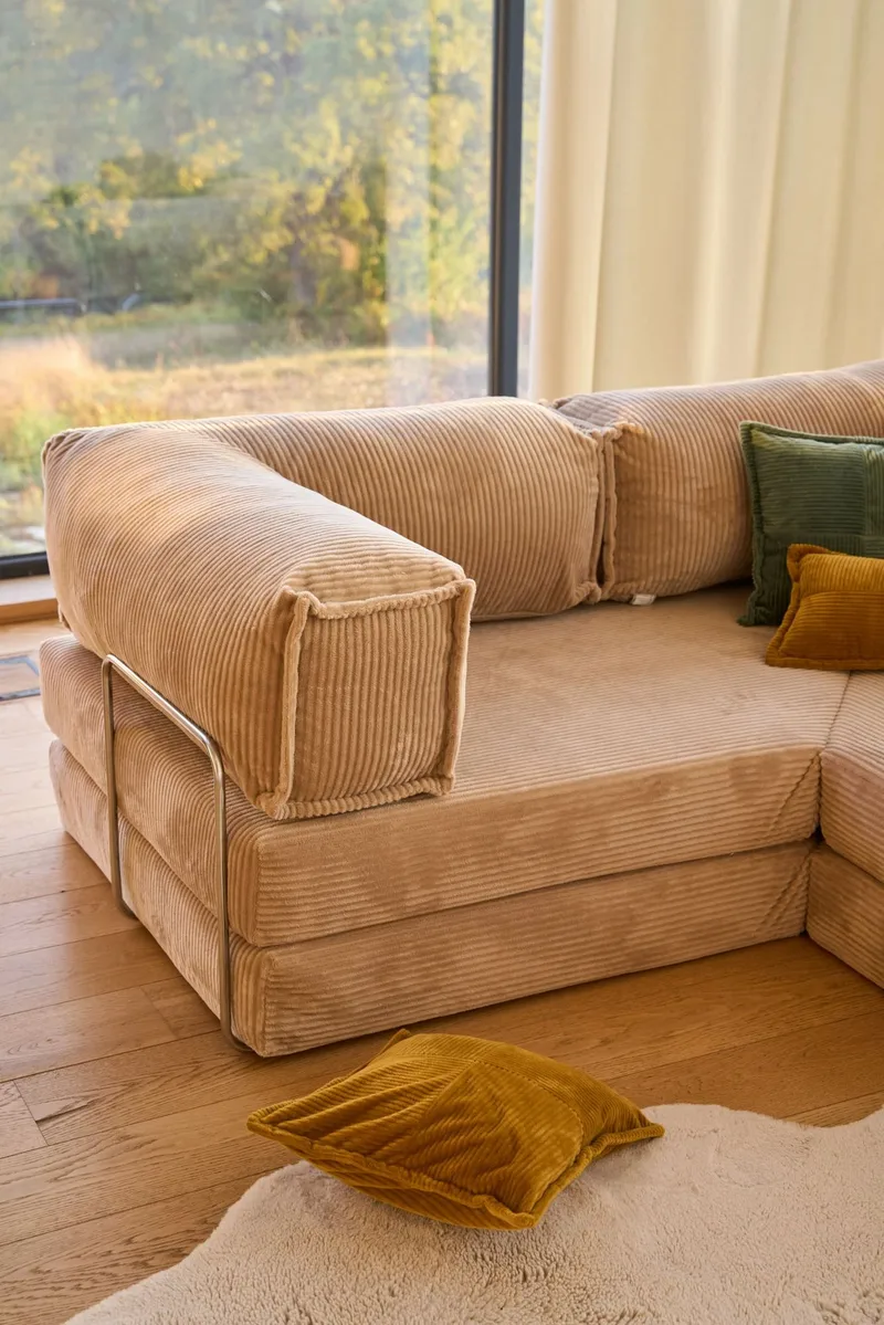 Jenor 4-sits Hörnbäddsoffa - Möbler - Vardagsrum - Bäddsoffor - Hörnbäddsoffa
