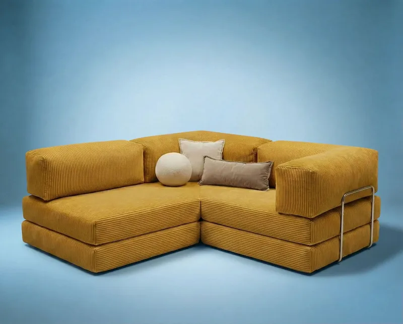 Jenor 4-sits Hörnbäddsoffa - Möbler - Vardagsrum - Bäddsoffor - Hörnbäddsoffa