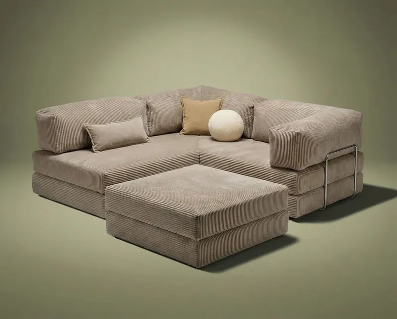 Jenor 4-sits Hörnbäddsoffa - Möbler - Vardagsrum - Bäddsoffor - Hörnbäddsoffa