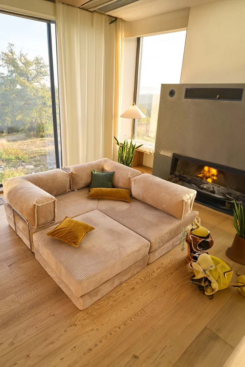 Jenor 4-sits Hörnbäddsoffa - Möbler - Vardagsrum - Bäddsoffor - Hörnbäddsoffa