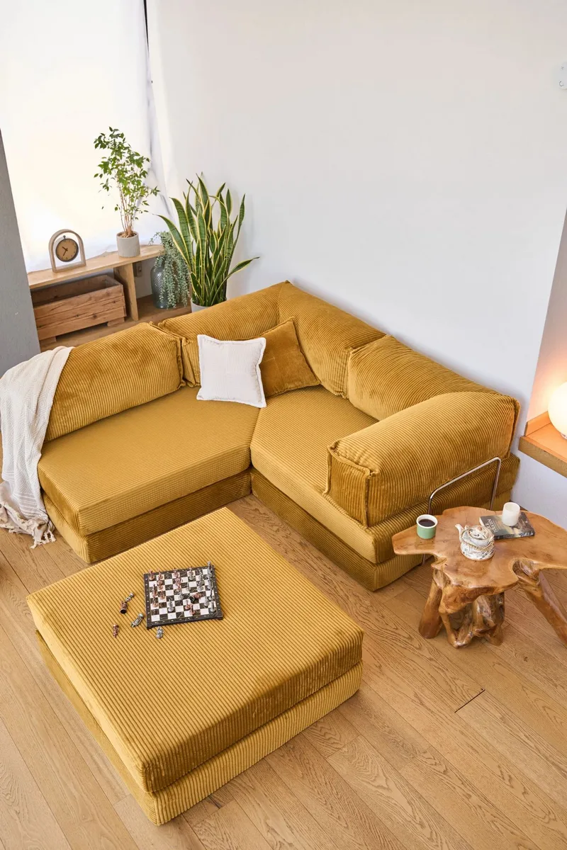 Jenor 4-sits Hörnbäddsoffa - Möbler - Vardagsrum - Bäddsoffor - Hörnbäddsoffa