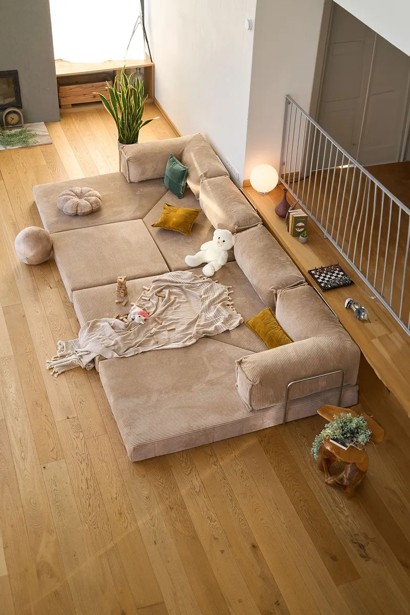 Jenor 4-sits Hörnbäddsoffa - Möbler - Vardagsrum - Bäddsoffor - Hörnbäddsoffa