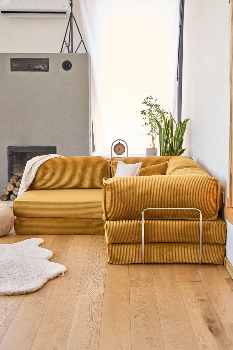 Jenor 4-sits Hörnbäddsoffa - Möbler - Vardagsrum - Bäddsoffor - Hörnbäddsoffa