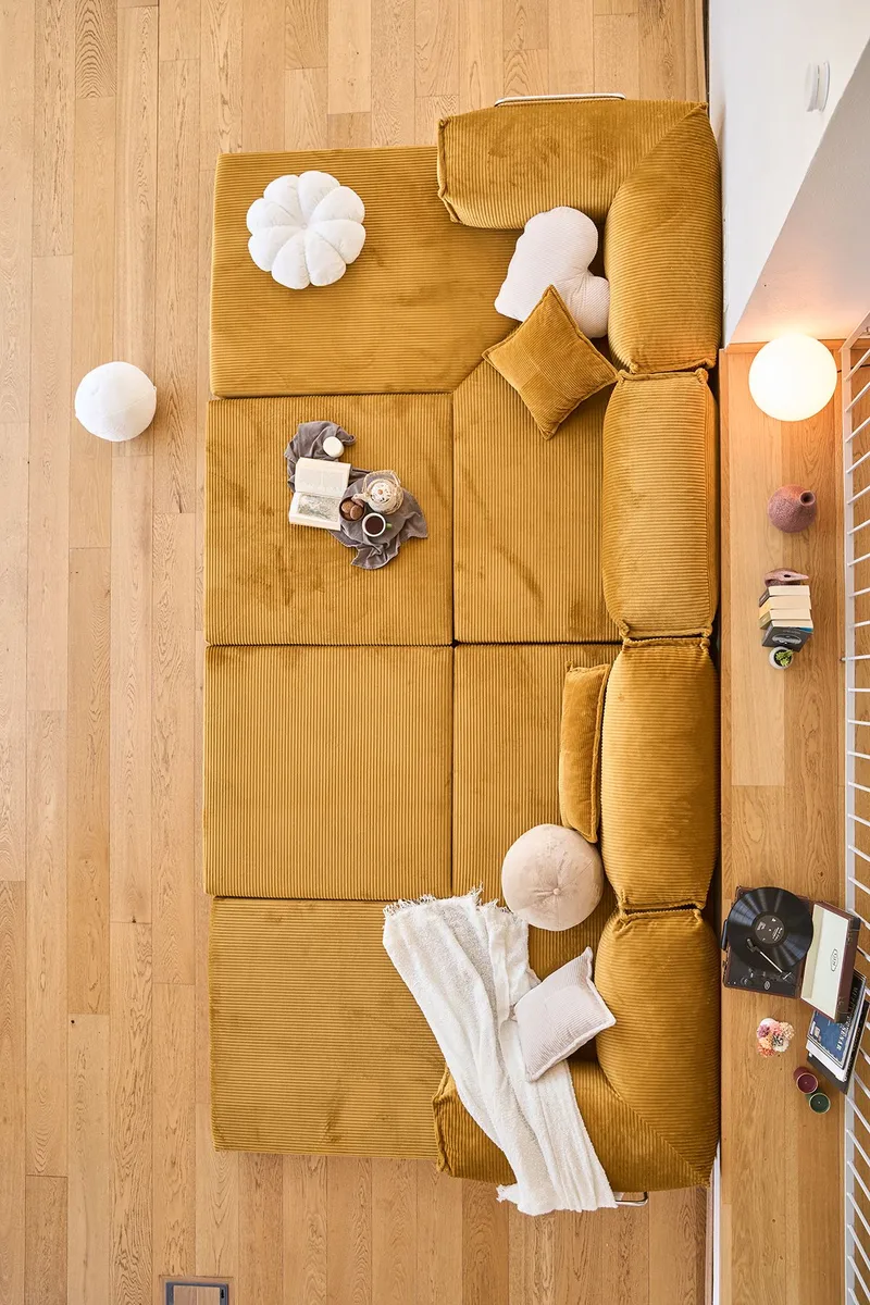 Jenor 4-sits Hörnbäddsoffa - Möbler - Vardagsrum - Bäddsoffor - Hörnbäddsoffa