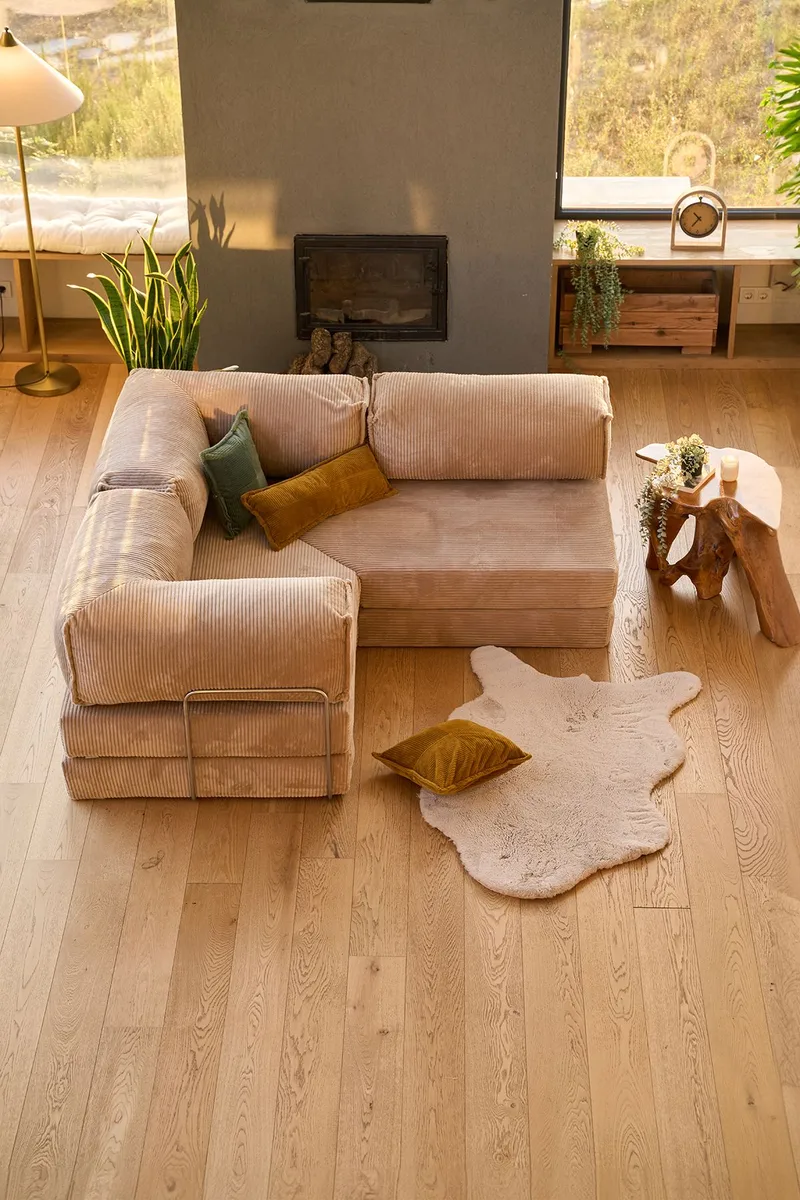 Jenor 4-sits Hörnbäddsoffa - Möbler - Vardagsrum - Bäddsoffor - Hörnbäddsoffa