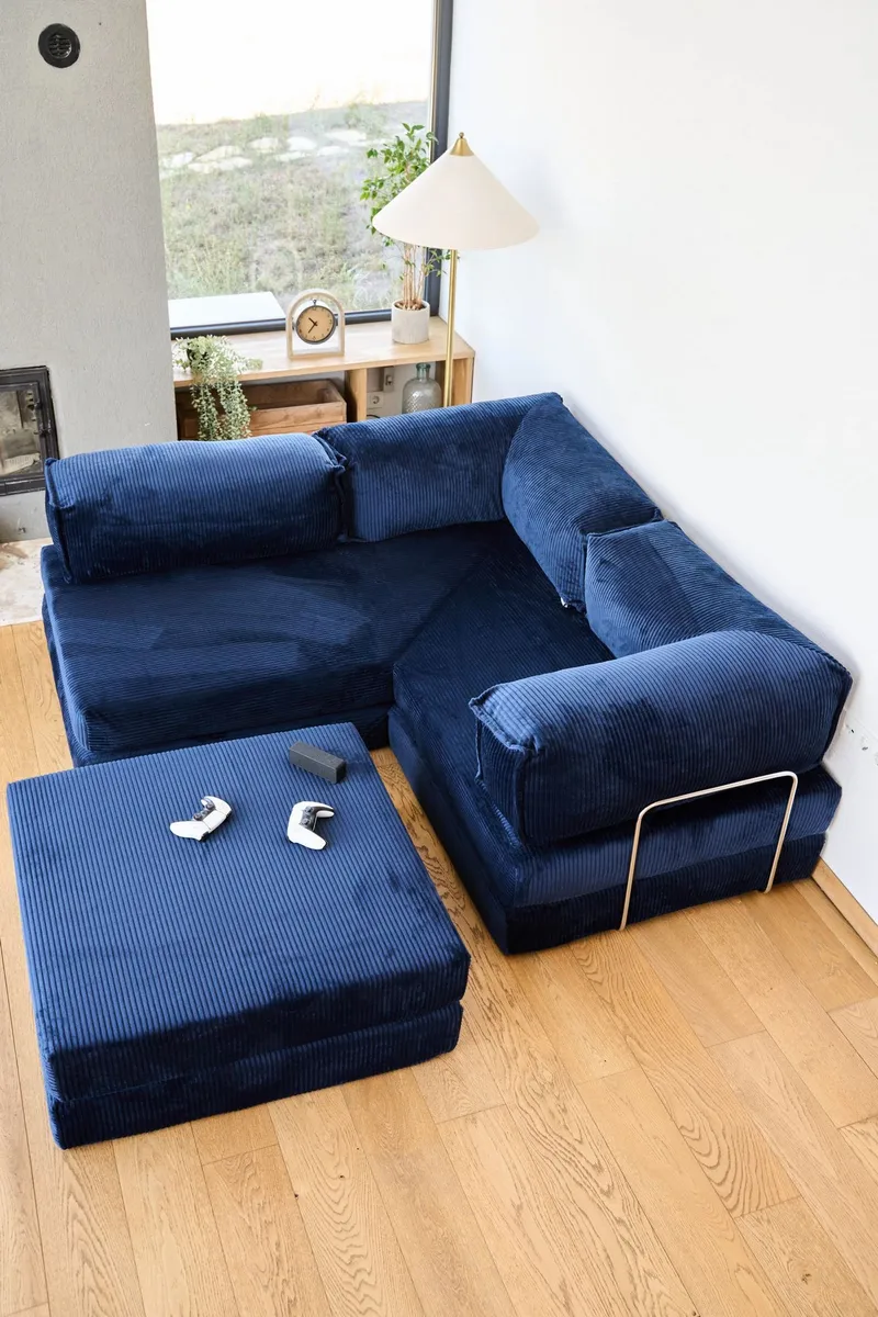 Jenor 4-sits Hörnbäddsoffa - Möbler - Vardagsrum - Bäddsoffor - Hörnbäddsoffa