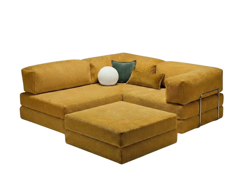 Jenor 4-sits Hörnbäddsoffa - Möbler - Vardagsrum - Bäddsoffor - Hörnbäddsoffa