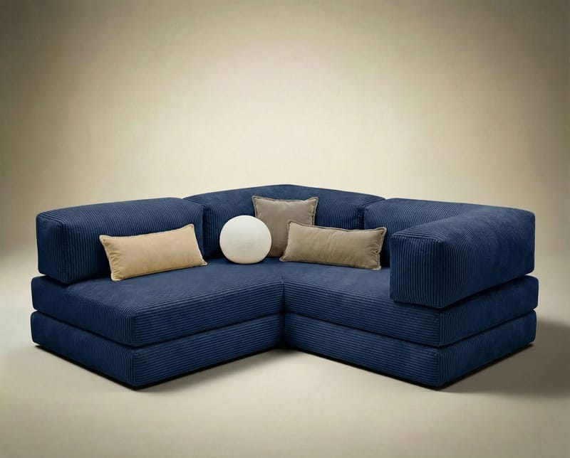 Jenor 4-sits Hörnbäddsoffa - Möbler - Vardagsrum - Bäddsoffor - Hörnbäddsoffa