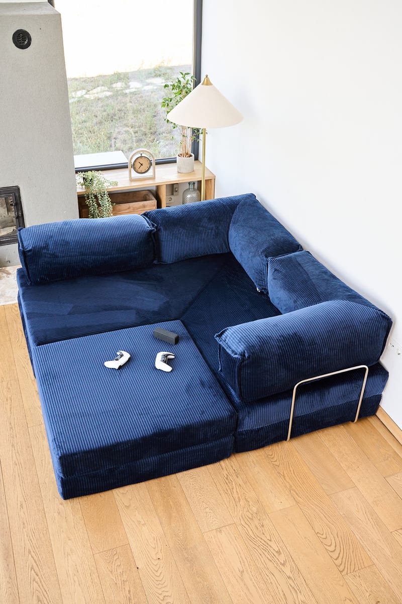 Jenor 4-sits Hörnbäddsoffa - Möbler - Vardagsrum - Bäddsoffor - Hörnbäddsoffa