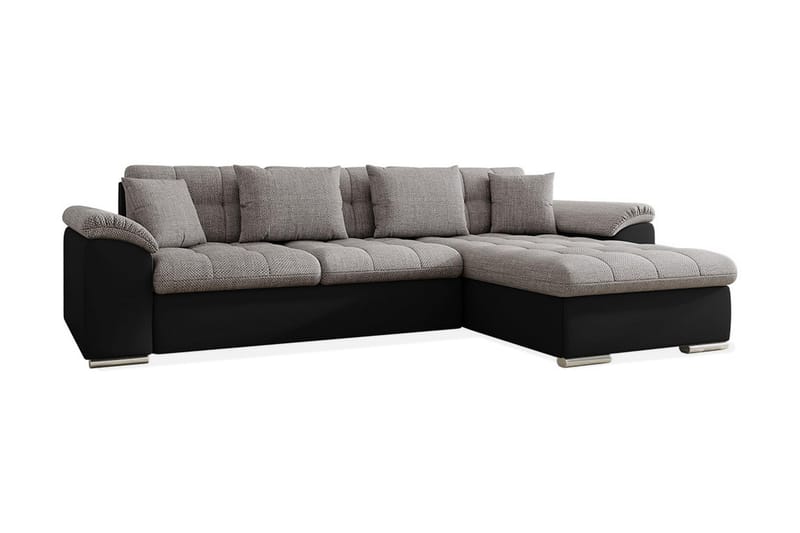 JINIMU Divanbäddsoffa 280x160x76 cm - Grå - Bäddsoffor - Bäddsoffa divan