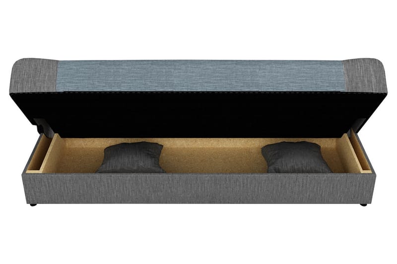 JONAS Bäddsoffa 195x87x86 cm - Grå - Möbler - Vardagsrum - Bäddsoffor
