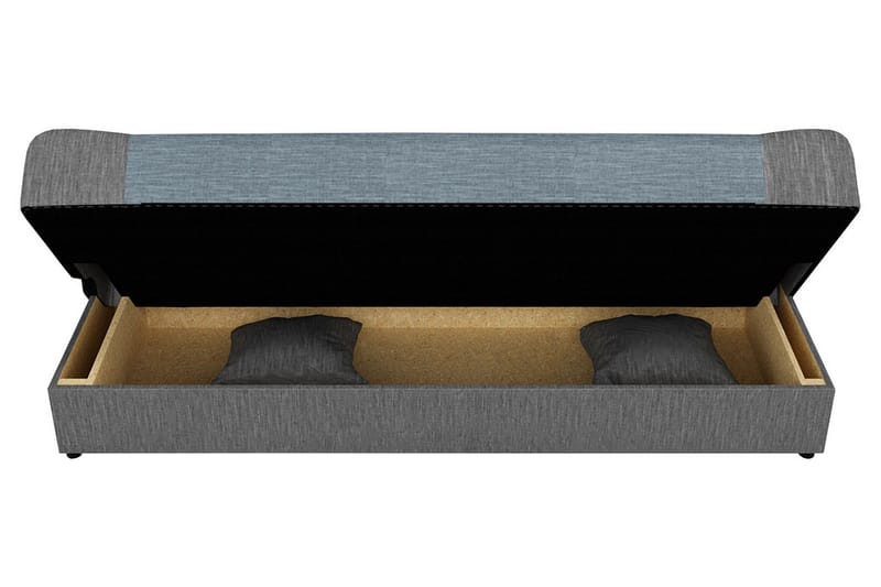 Jonas Bäddsoffa 195x87x86 cm - Röd/svart - Möbler - Vardagsrum - Bäddsoffor