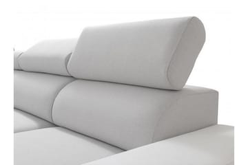 Kahundji Vänster Hörnbäddsoffa 127x284 cm med Förvaring i Tyg - Antracit - Möbler - Vardagsrum - Bäddsoffor