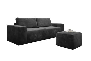 Kamli Bäddsoffa 3-sits med Förvaring - Brun - Möbler - Vardagsrum - Bäddsoffor