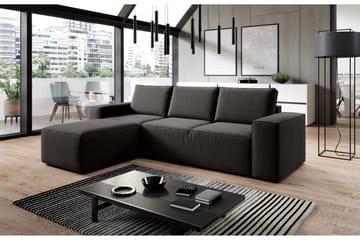 Kamli Bäddsoffa m. Divan med Förvaring - Brun - Möbler - Vardagsrum - Bäddsoffor